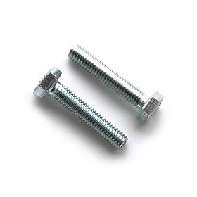 Болт з шестигранною головкою з повною різьбою М 12*25 DIN 933 кл. пр. 5,8 цинк білий (пач. 20 шт.) APRO