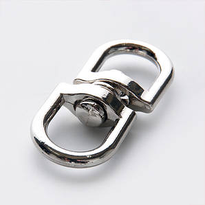 Вертлюг 4,5 мм. петля-петля нікельований (50 шт.) APRO