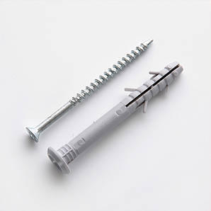 Дюбель - цвях швидкого монтажу 6* 40 (100 шт.) поліетиленовий (грибок) Apro