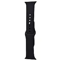 Ремешок для смарт-часов Silicone Case Apple Watch 38/40mm UWatch Silicone Strap Black