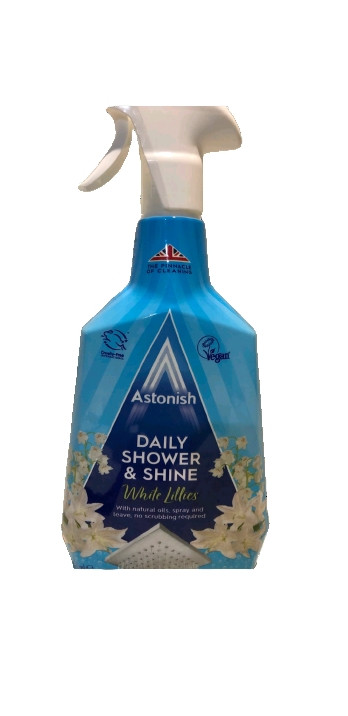 Чистячий засіб Астониш для душових кабін, акрилу і кераміки Astonish Daily Shower Shine 750 мл