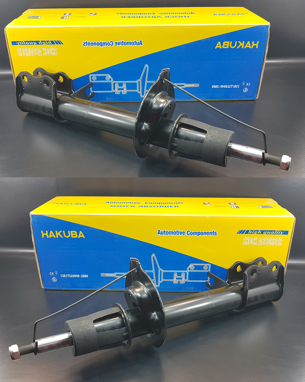 Амортизатори передні (мало) LH+RH АвеоТ200, Т250 SERVICE PARTS Польща
