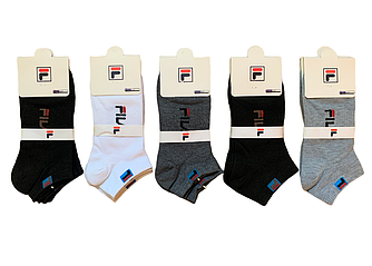 Шкарпетки чоловічі "Fila" демісезонні. 38-41р. Короткі.