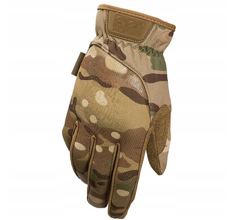 Військові захисні рукавички Mechanix Wear Fastfit Multicam XL кольорові, фото 1