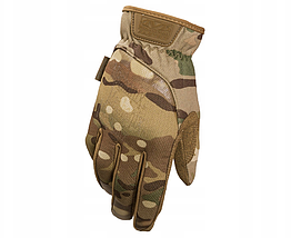 Військові захисні рукавички Mechanix Wear Fastfit Multicam XL кольорові, фото 3