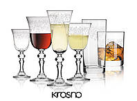Набір келихів і склянок Krista Deco KROSNO 36 елементiв