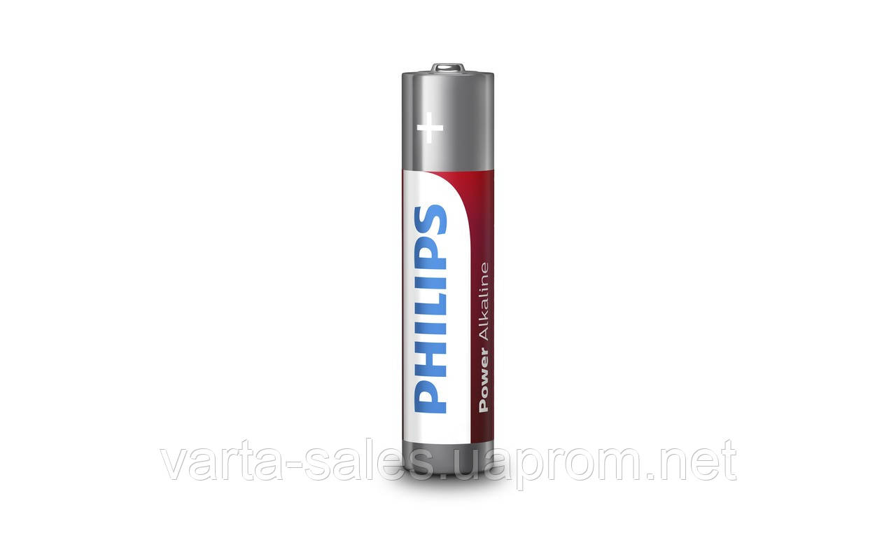 Батарейки Philips Power Alkaline (лужні) LR03/AAA BL4 - фото 6 - id-p266940175