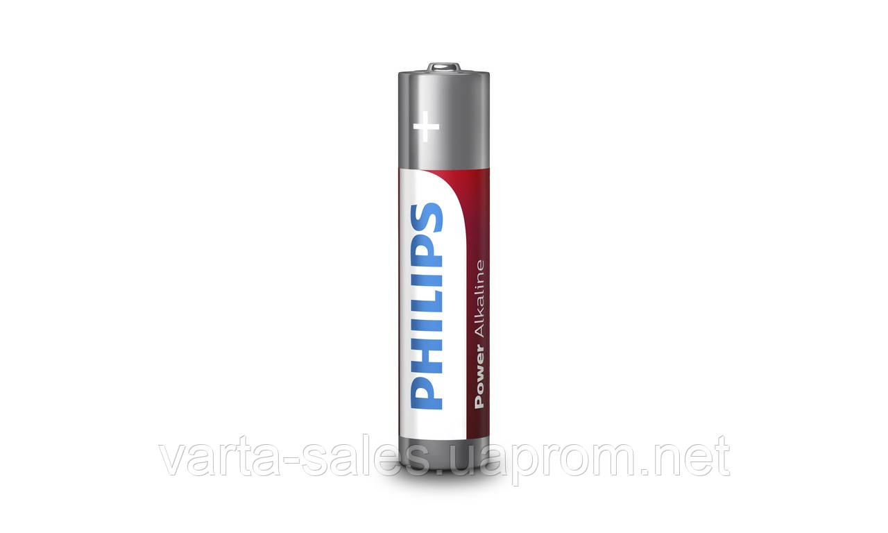 Батарейки Philips Power Alkaline (щелочные) LR03/ААА FOL4 - фото 2 - id-p266946665