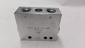 Клапана для маркерів сітківниці Oleodinamica Marchesini VDFS 3/4"-16 UNF Італія