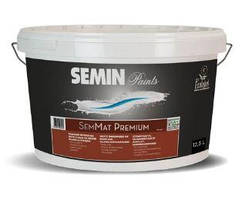 Акрилова фарба Semin Sem Mat Premium, 15 л