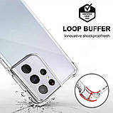 Протиударний прозорий чохол для Samsung Galaxy S21 Ultra (SM-G998B), фото 3