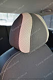 Чохли на сидіння Хендай Акцент 4 хетчбек (чохли з екошкіри Hyundai Accent 4 стиль Premium), фото 6