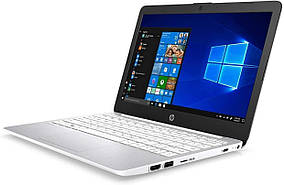 Ноутбук HP Stream 11.6" HD 4/32GB, N4000 (11-ak0035nr) Білий, 2 ядра, Windows 10