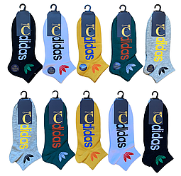 Шкарпетки чоловічі "Adidas" демісезонні. 39-42р. Короткі.