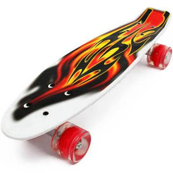 *Скейт (пенні борд) Penny board зі світними колесами АБСТРАКЦІЯ арт. 4380/99160