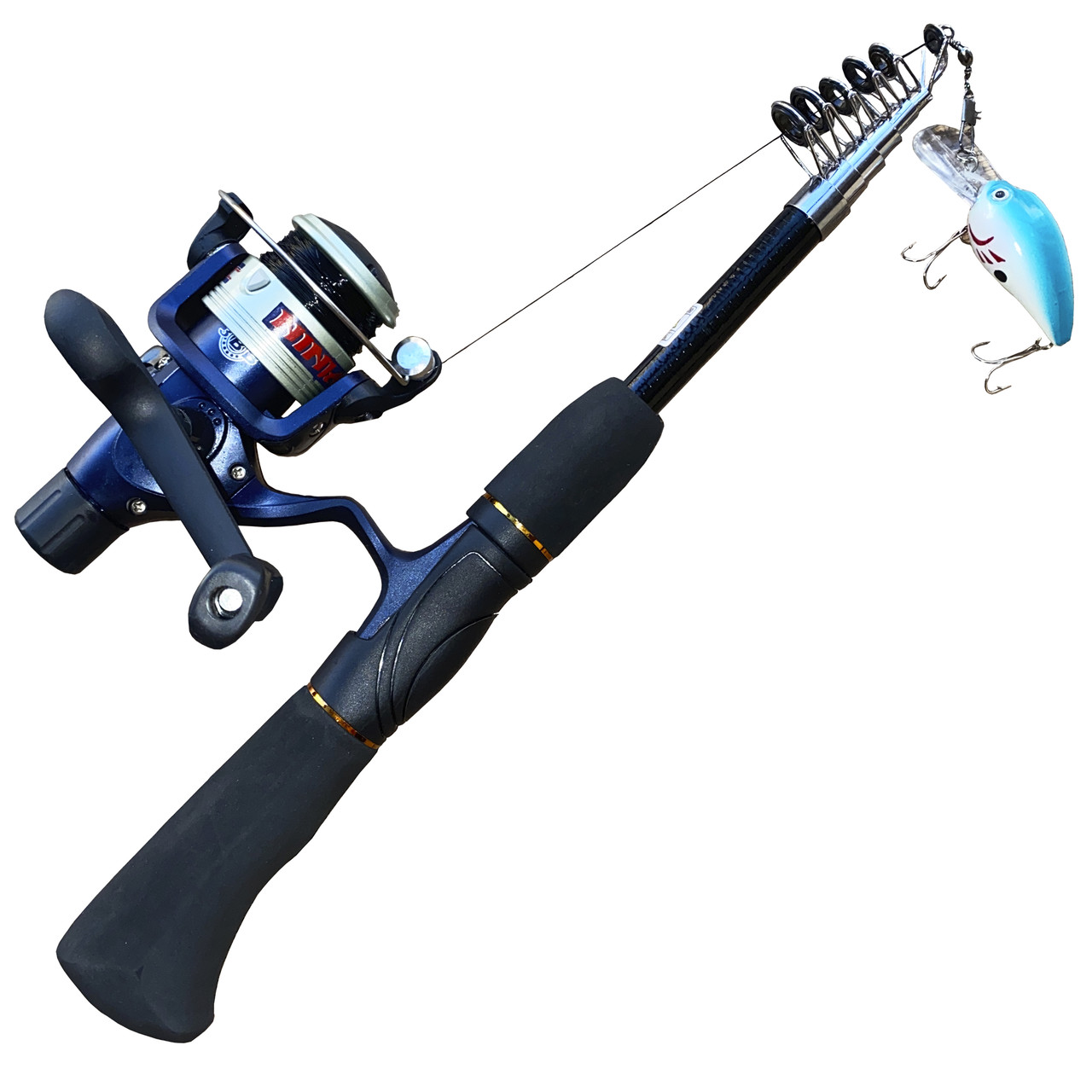 Спиннинг оснащенный Black King КОМПАКТ: продажа, цена в Виннице. Удочки ...