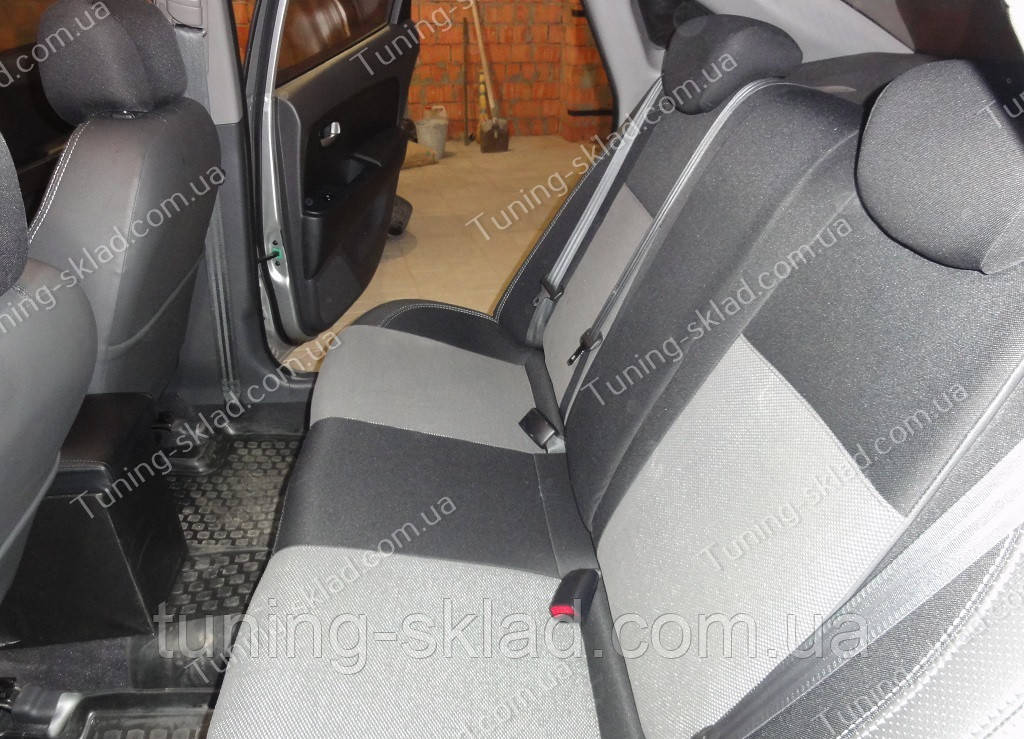 Чохли на сидіння Хенддай Елантра 4 (чохли з екошкіри Hyundai Elantra HD 4 стиль Premium) Elantra HD 4, фото 1