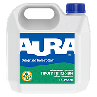 Грунтовка с антиплесневыми добавками Aura Unigrund Bioprotekt 10 л