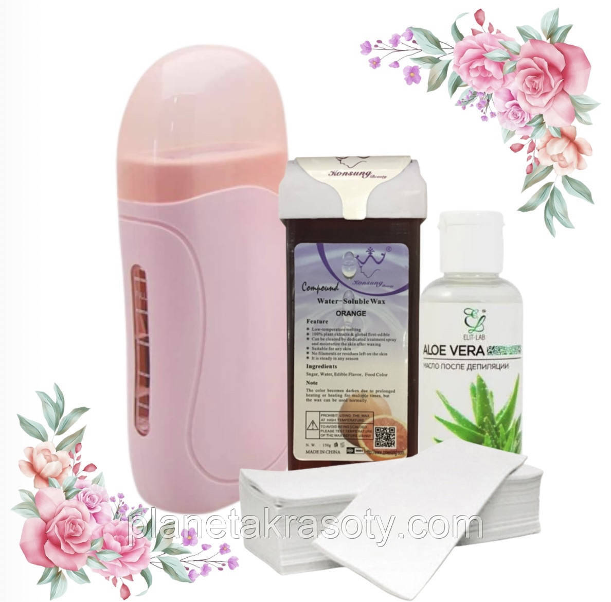 Стартовий набір для депіляції "легкий старт"+олія для депіляції No 16, фото 1