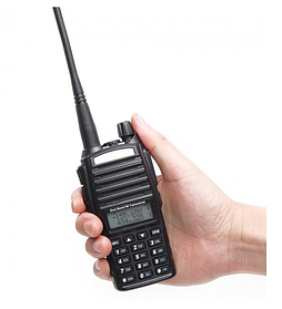 Рація Baofeng  UV-82-5W + гарнітура з подвійною кнопкою РТТ