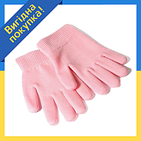 Увлажняющие косметические перчатки для смягчения кожи рук Spa Gel Gloves | Многоразовые гелиевые перчатки