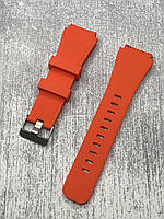 Ремешок на часы 22 мм. Samsung Galaxy Watch 46 mm. ( Gear S3 Classic, Frontier ) Ярко оранжевый