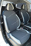 Чохли на сидіння Хендай Акцент 4 седан (чохли з екошкіри Hyundai Accent 4 4D стиль Premium), фото 4