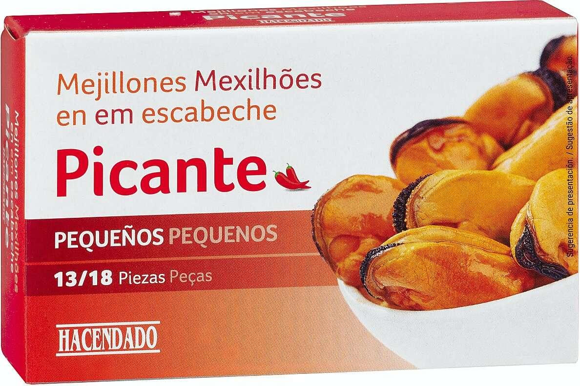 Мідії в маринаді Mejillones Hacendado, 350 гр.