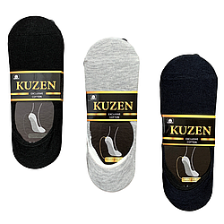 Підслідники чоловічі "Kuzen" хб, (з силіконом). 40-44р. Асорті.