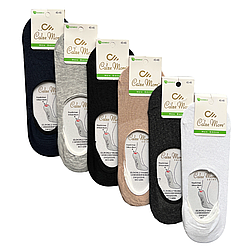 Підслідники чоловічі "Calze More" bambu, (з силіконом). 40-46р. Асорті.