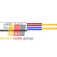 Провід з'єднання єднувальний ШВВП 2х0,5