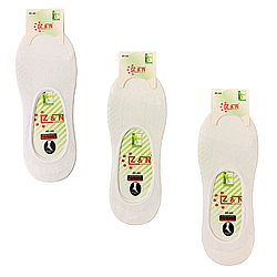 Підслідники чоловічі "ZN" bambu, (з силіконом). 40-44р. Білі.