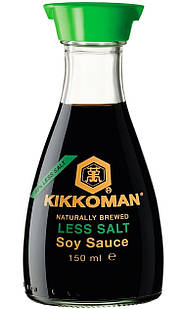 Соус соєвий Kikkoman Less Salt у диспенсері 150 мл.