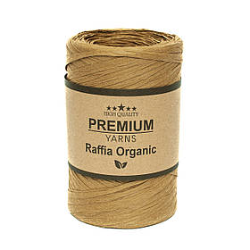Рафія Organic Premium, колір гірчичний