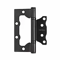 Петля дверна Rich-Art 2BB (100х75х2,5) Black чорна