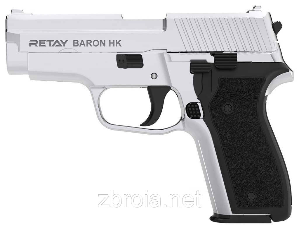 Шумовий пістолет Retay Arms Baron HK Nickel