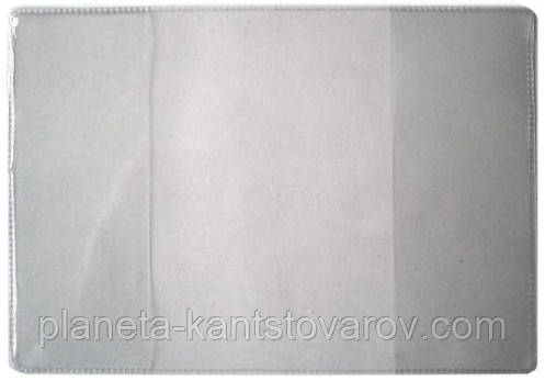 Обкладинка для паспорта 38-Ра "прозора" ПВХ/20