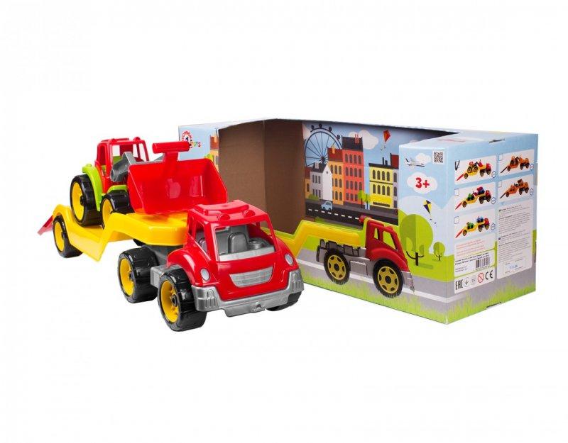 Іграшка "Автовоз із трактором" 3916 G-Rich, фото 1