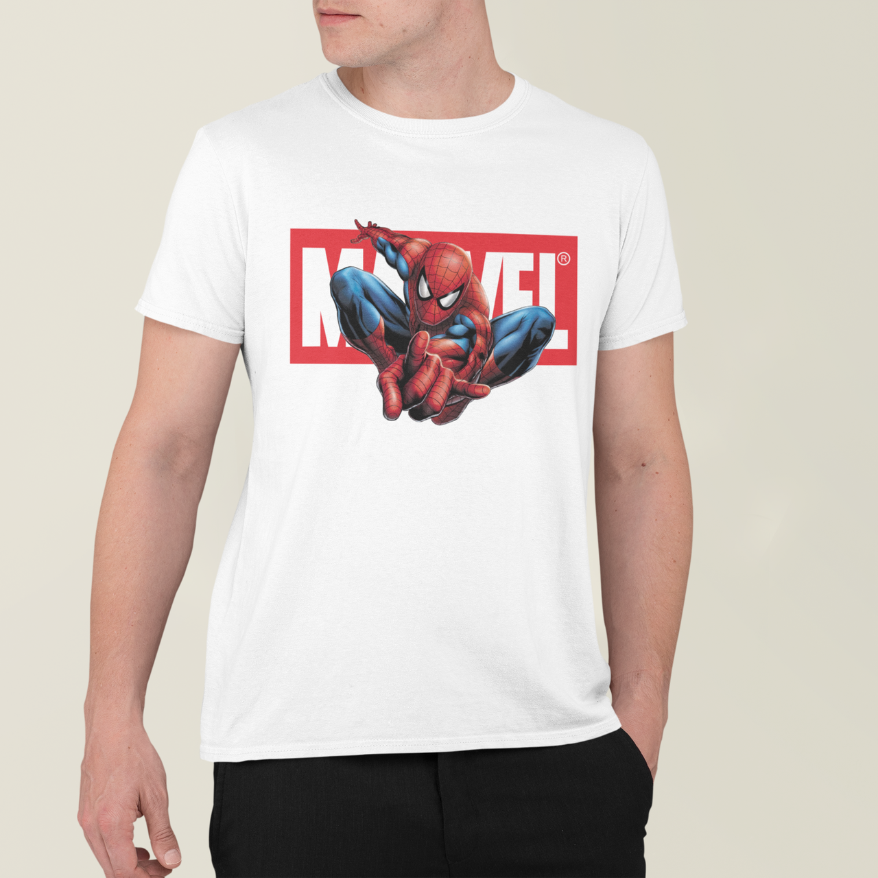 Футболка чоловіча Marvel Людина Павук, фото 1