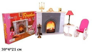 Меблі для ляльок Глорія камін 96006 G-Rich