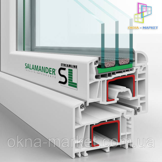 Пластикові вікна Salamander Streamline - фірма Пластикові вікна Salamander Streamline Київ