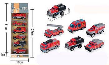 Набір машин "Спецтранспорт", пожежна DNA-2278-18