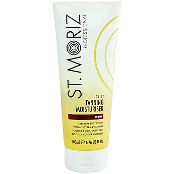 Крем для тіла з ефектом автозагару St. Moriz Professional Daily Tanning Moisturiser 200 мл