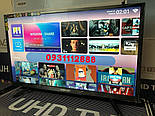 ТЕЛЕВІЗОР 32 дюйми Samsung SMART TV Самсунг FULL HD Wi-Fi з підставкою T2 телевізор 32 дюйми смарт тВ андроїд, фото 4
