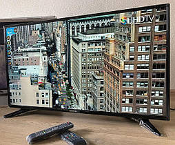 ТЕЛЕВІЗОР 32 дюйма Samsung SMART TV Самосунг ULTRA HD Wi-Fi з підставкою T2 телевизор 32 дюйма смарт тв андроїд