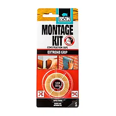 Стрічка двостороння екстрасильна монтажна самоклеюща1,5 м х 19 мм Bison