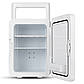 Міні холодильник для косметики, дзеркальний, 2 в 1 "Охолодження + Нагрів", 10л, фото 2