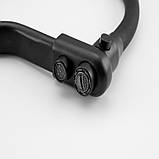 Змішувач для кухні на дві води Frap F4374-6, чорний, фото 3