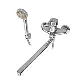 Змішувач для ванни WEZER NHK7-B181, хром, фото 2