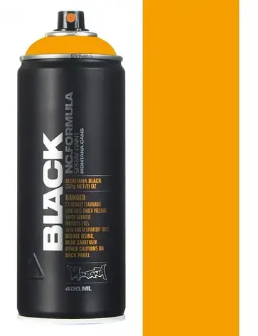 Фарба Montana BLK1045 Динно-жовтий (Melon Yellow) 400 мл, фото 1
